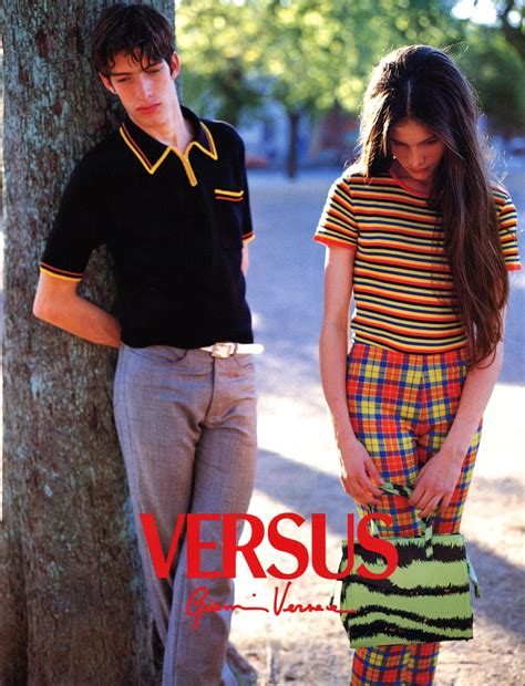 versus versace ss 1996 loennke engel|CAMPAIGN: VERSUS SS 1996 .